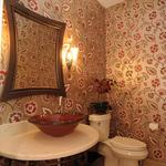 After pic of powder room